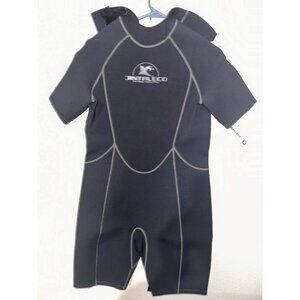 Black Wetsuit - Adult Medium Short Length, Full Back Zip, Unisex (NWOT)